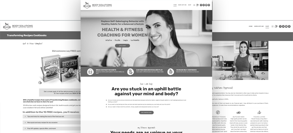 Her Body Solutions Web Design