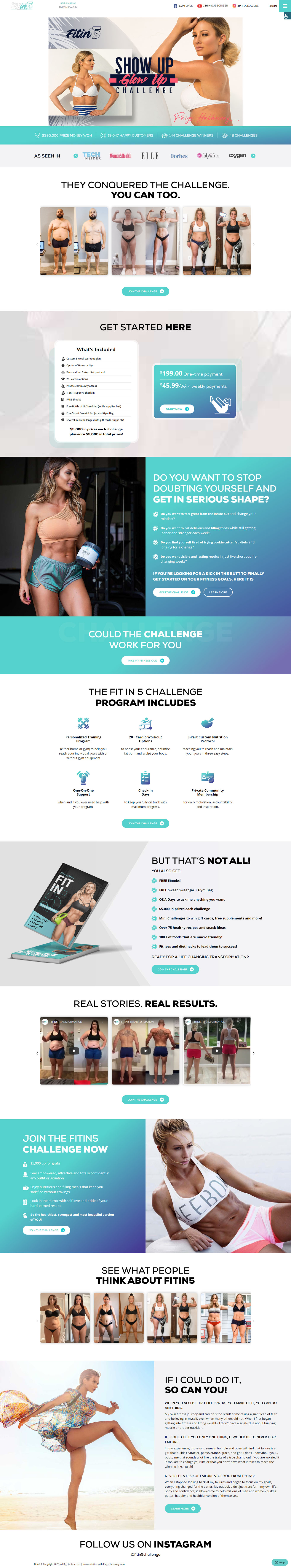 Fitin5 Homepage