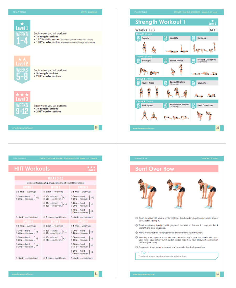Peak Physiqie Sample Pages 1