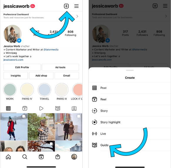How to Create an Instagram Guide